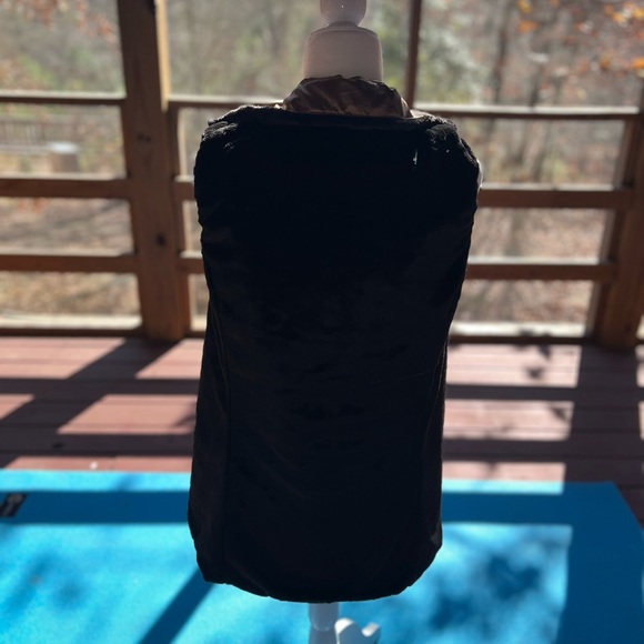 The North Face Curry Gold Black Reversible Vest SZ M - Picture 8 of 8